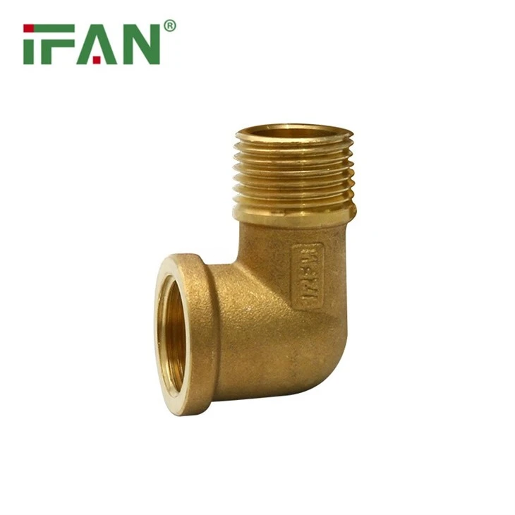 Male Thread Brass Elbow