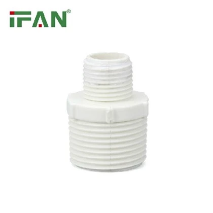 IFAN BS 4346 Hvit UPVC-reduksjonsnippel